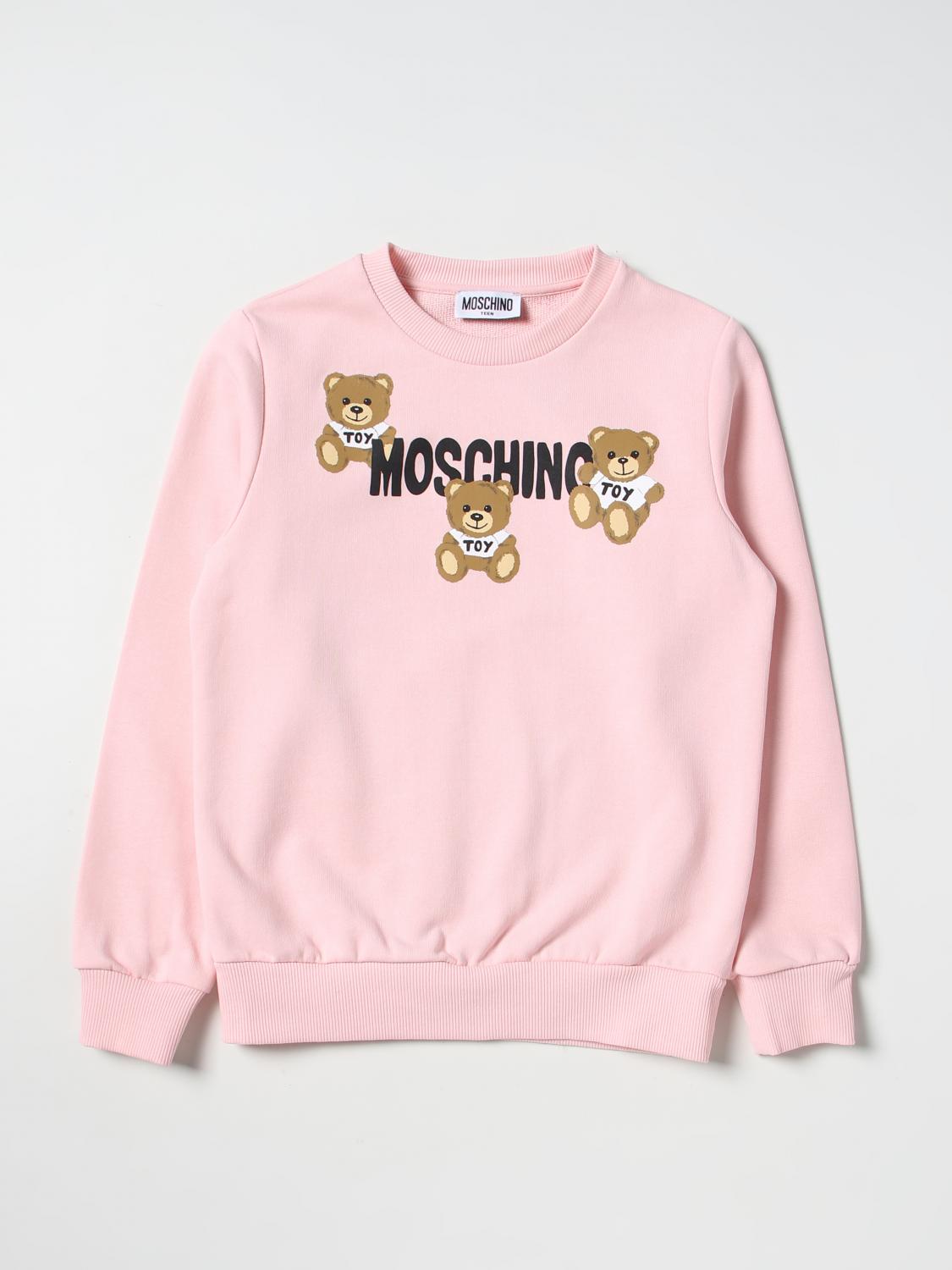 MOSCHINO PULLOVER: Pullover kinder Moschino Kid, Pink - Img 1