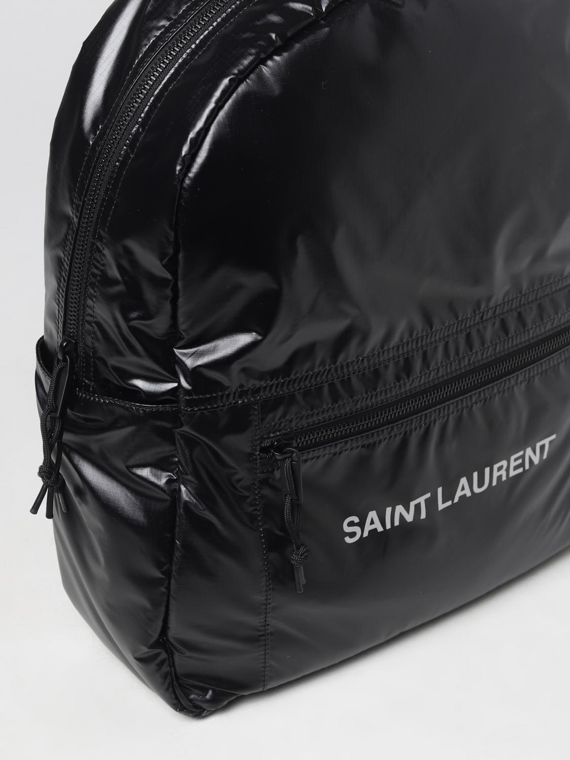 Saint Laurent Nuxx backpack in nylon - Black | 623698HO27Z