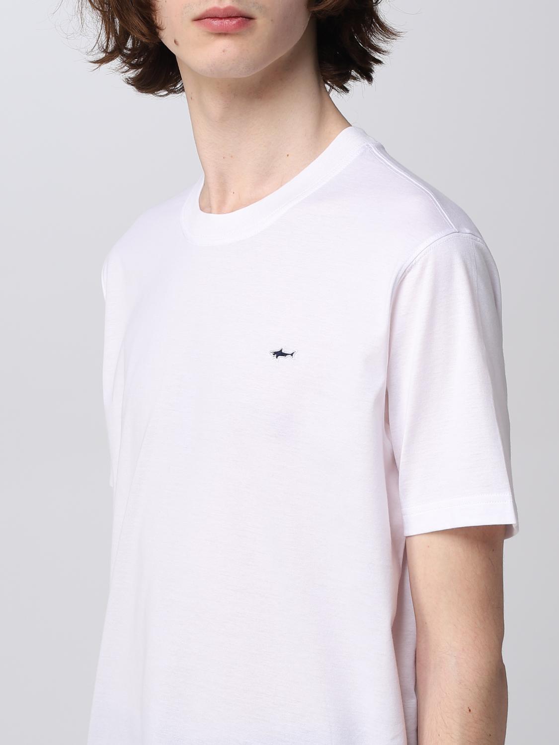 PAUL & SHARK: T-shirt men - White | Paul & Shark t-shirt