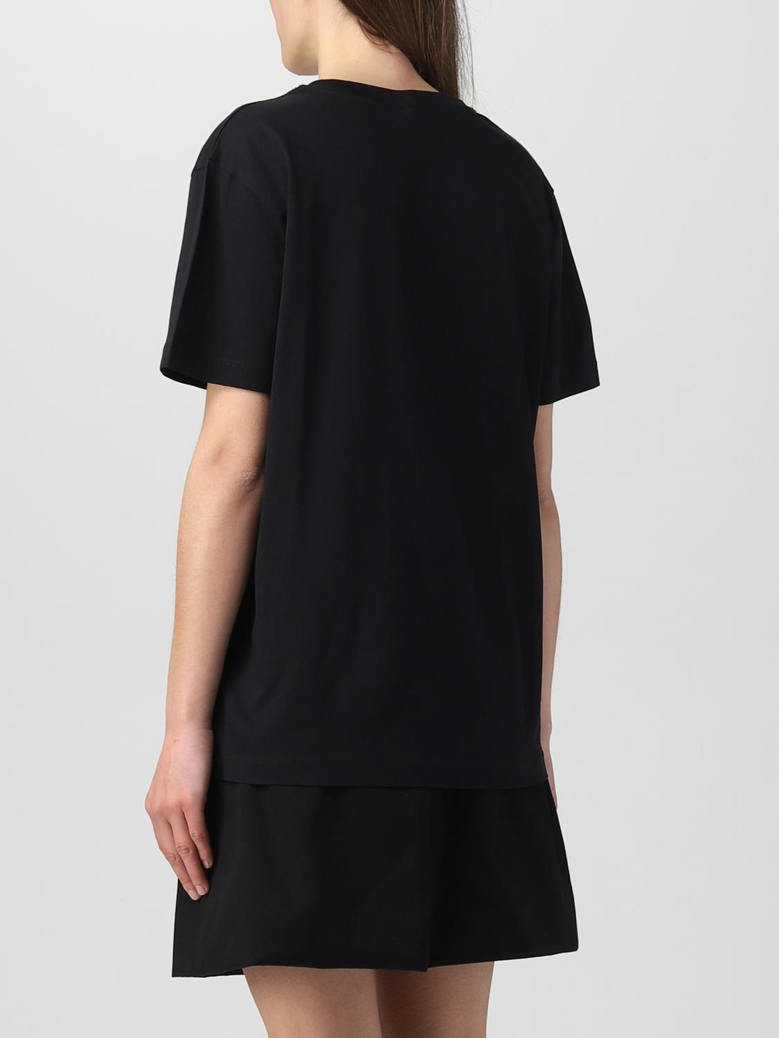 Tシャツ・カットソー PATOU SS22 EMBROIDERY BLOUSE (TO029_0104999B) Patou Outlet: T-shirt woman - Black | Patou t-shirt