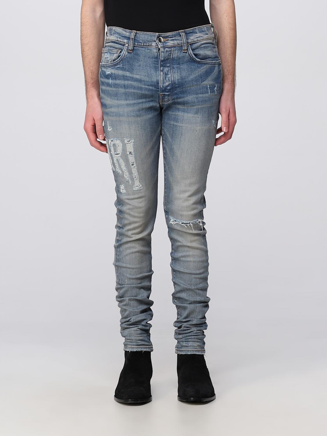 AMIRI JEANS: Jeans Amiri in denim, Denim - Img 1