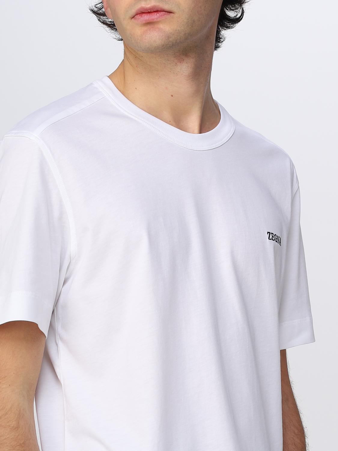 ZEGNA T-SHIRT: T-shirt men Zegna, White - Img 5