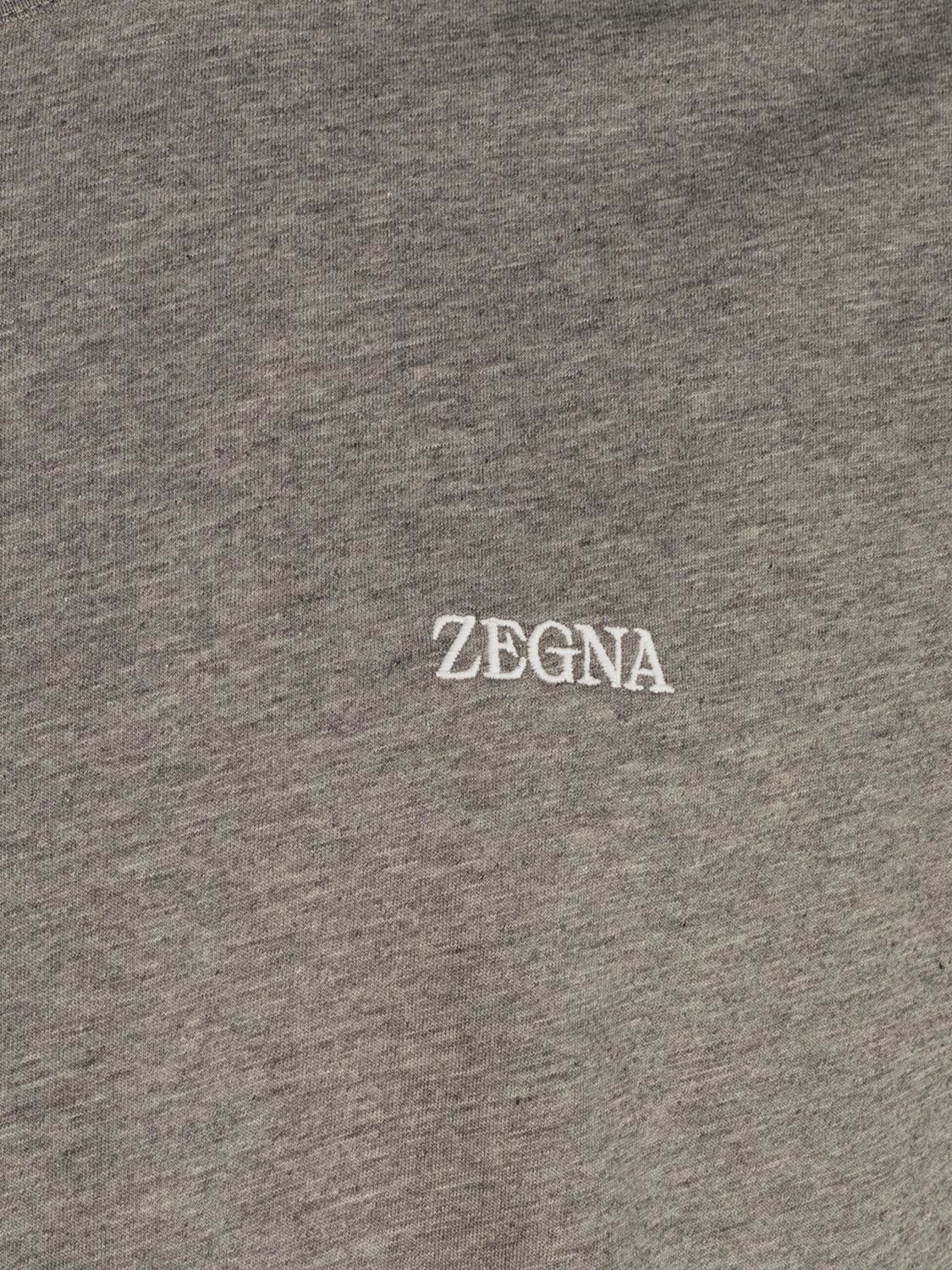 ZEGNA T-SHIRT: T-shirt men Zegna, Grey - Img 3
