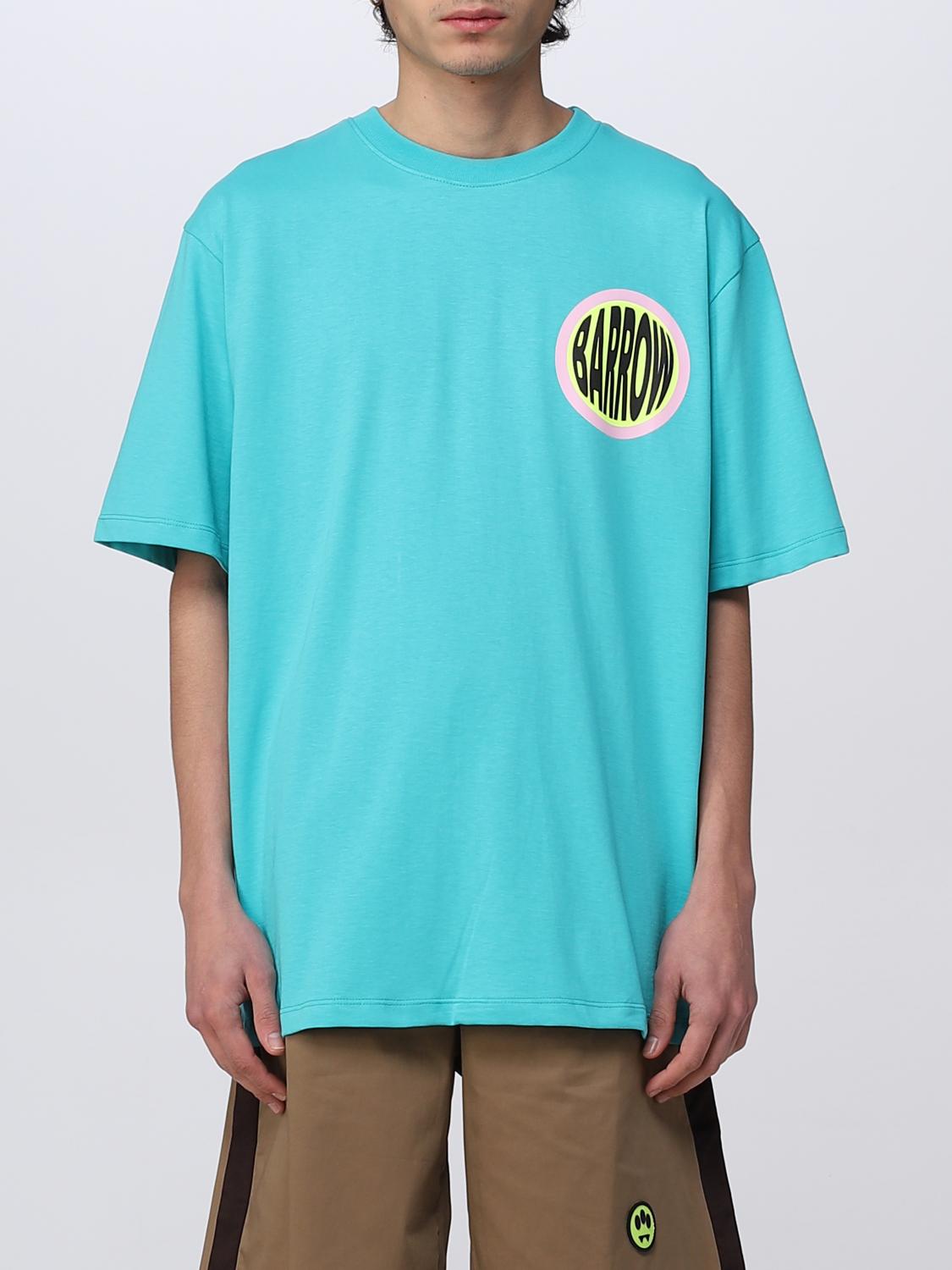 BARROW T-SHIRT: T-shirt men Barrow, Turquoise - Img 1
