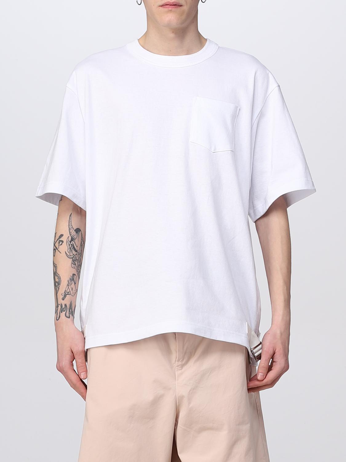 Sacai Tシャツ メンズ - ホワイト | 2303061M | GIGLIO.COM