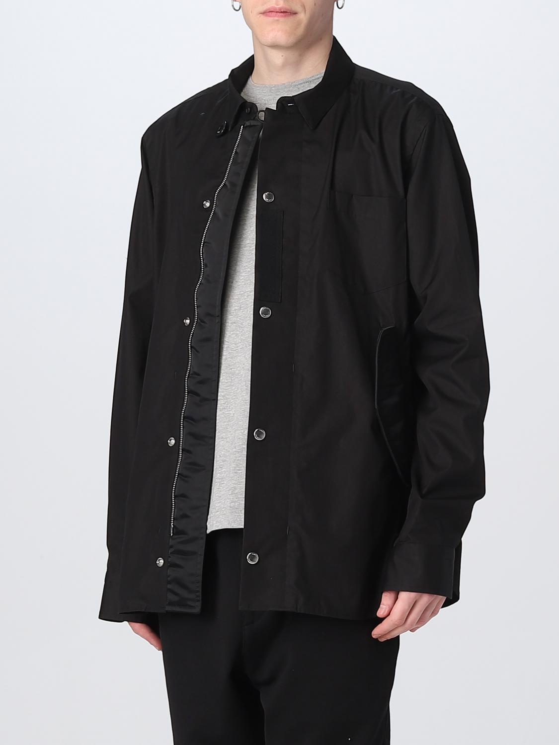 Sacai シャツ メンズ - ブラック | 2303007M | GIGLIO.COM