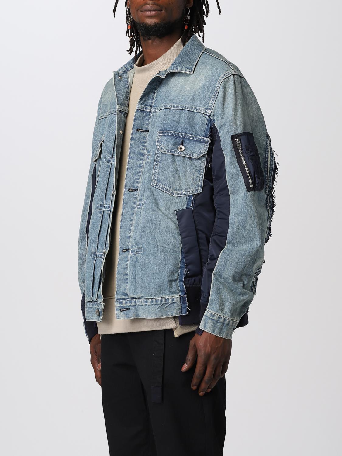 Sacai ジャケット メンズ - デニム | SCM053 | GIGLIO.COM