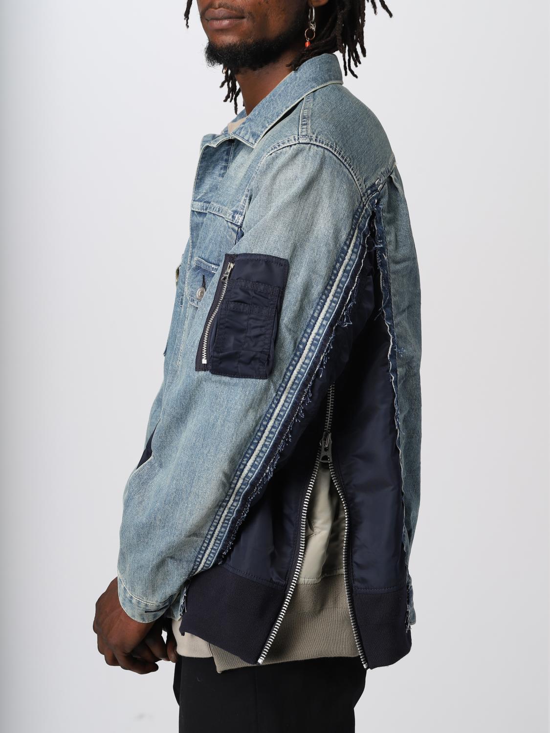 Sacai ジャケット メンズ - デニム | SCM053 | GIGLIO.COM