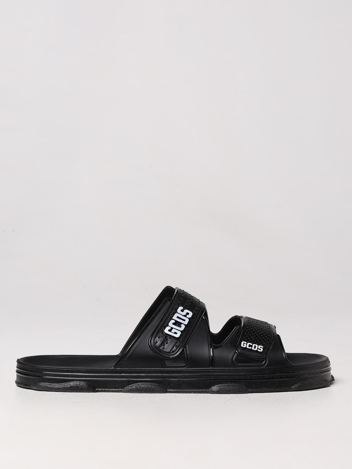 GCDS SANDALEN: Sandalen herren GCDS, Schwarz - Img 1