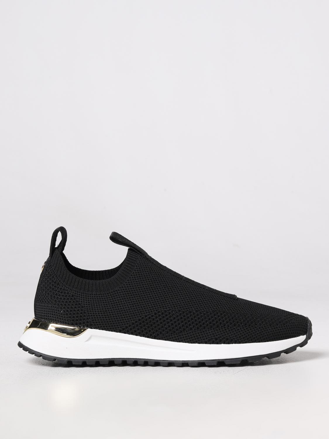 MICHAEL KORS SNEAKERS: Sneakers Michael Kors in maglia stretch, Nero - Img 1