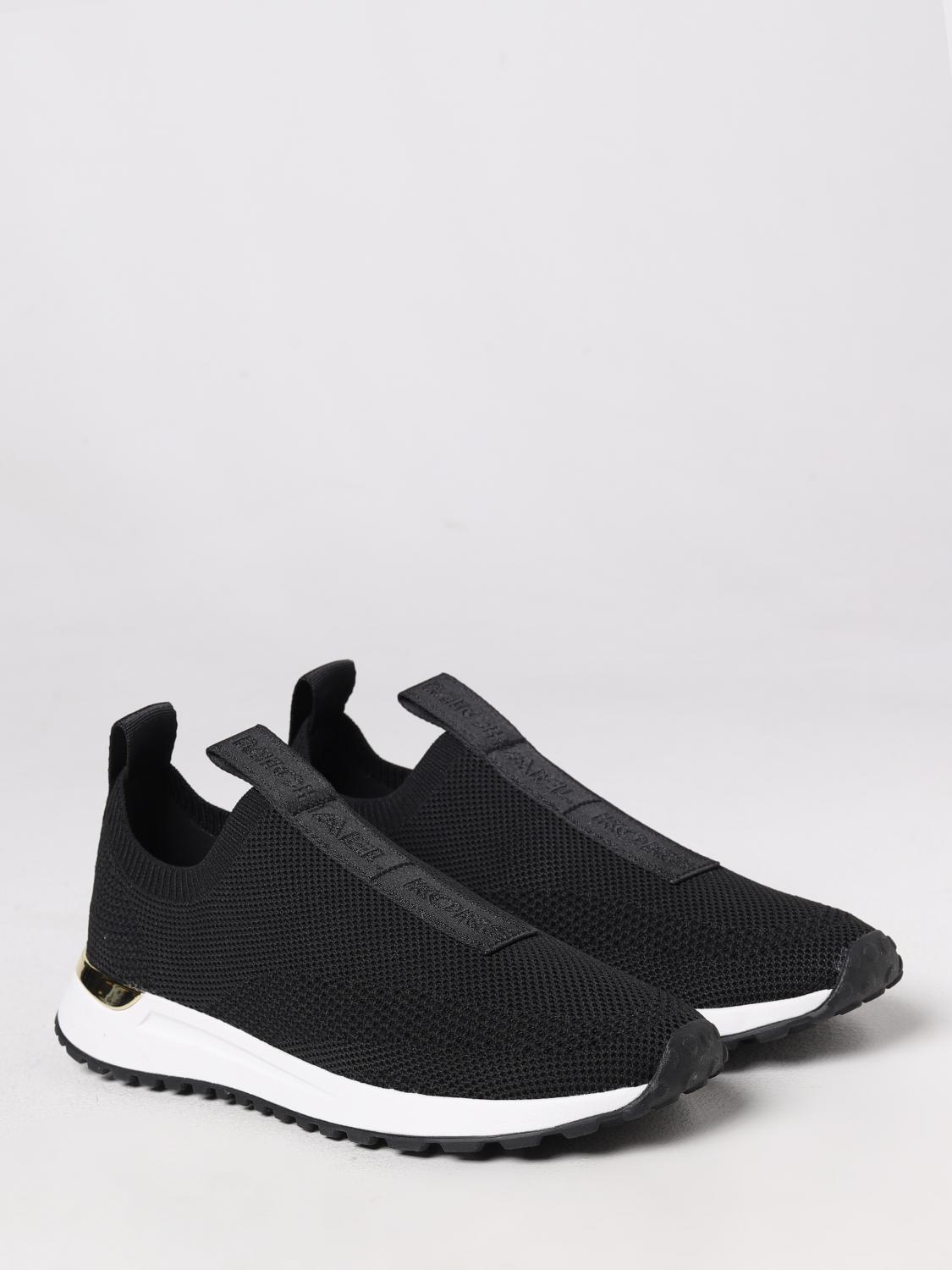 MICHAEL KORS SNEAKERS: Sneakers Michael Kors in maglia stretch, Nero - Img 2