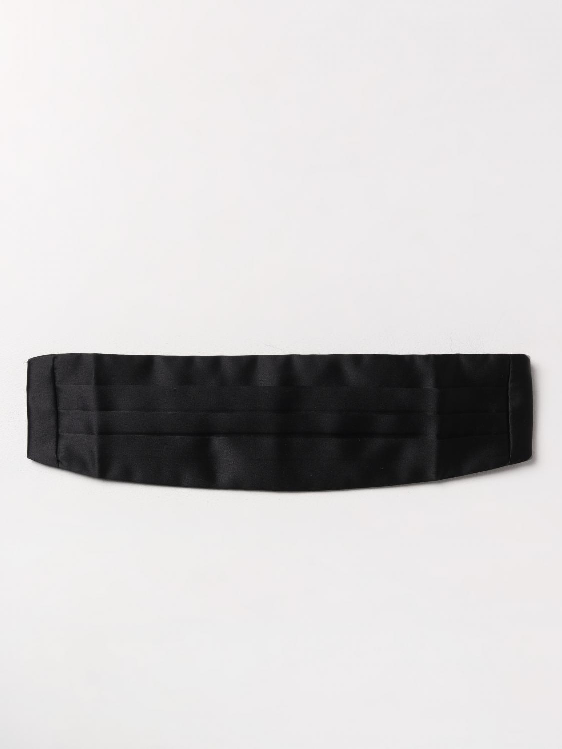 CORNELIANI BELT: Tie men Corneliani, Black - Img 1