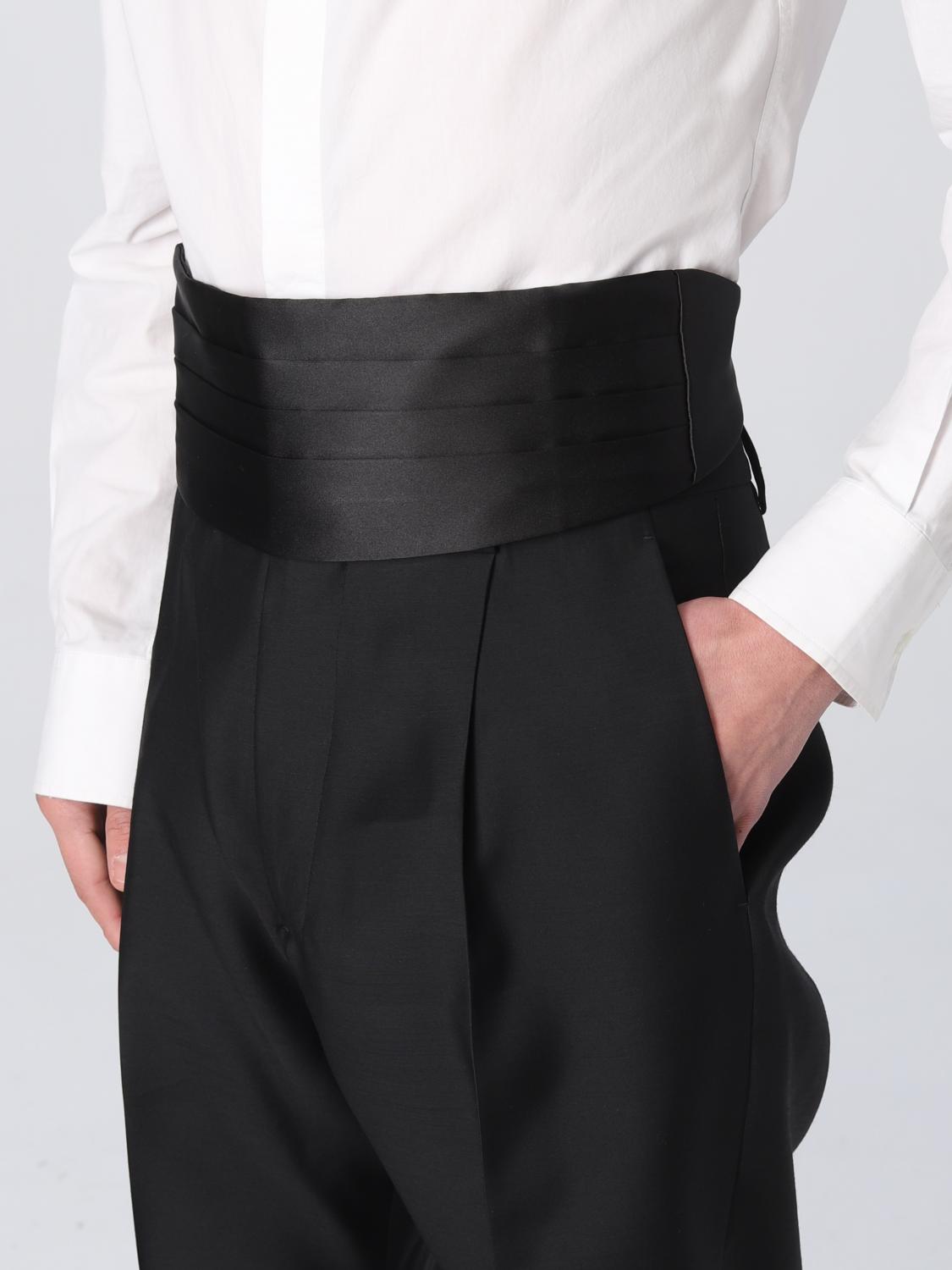 CORNELIANI BELT: Tie men Corneliani, Black - Img 2