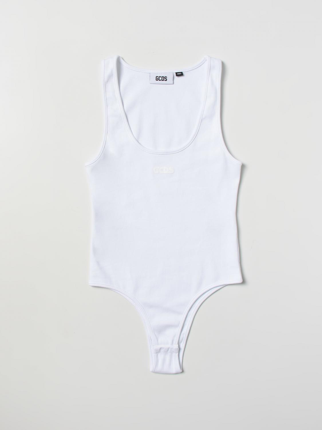 GCDS BODY: Pull femme GCDS, Blanc - Img 2
