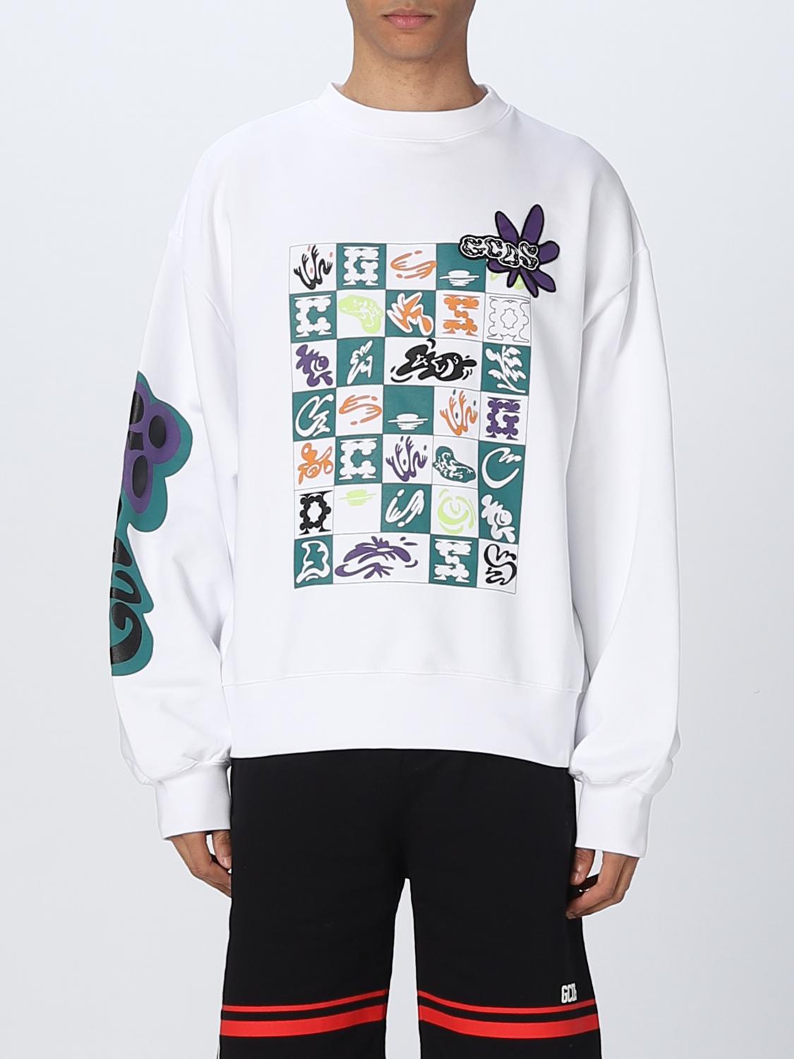 GCDS PULLOVER: Pullover herren GCDS, Weiß - Img 1