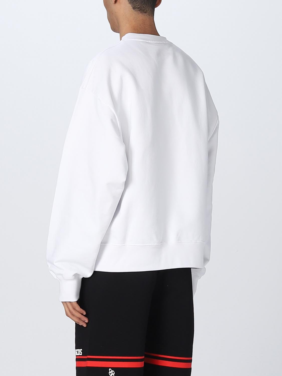 GCDS PULLOVER: Pullover herren GCDS, Weiß - Img 3