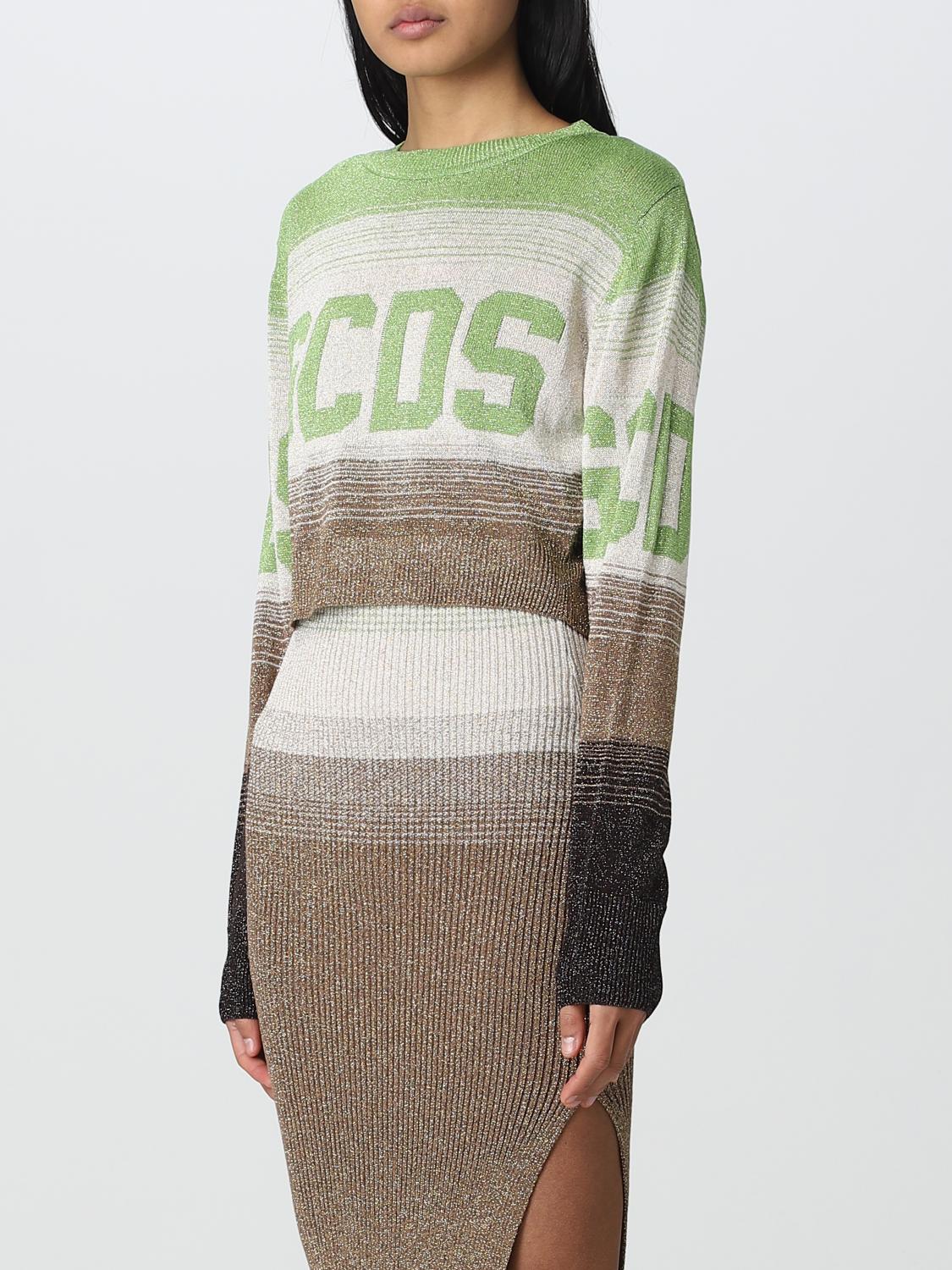 GCDS PULLOVER: Pullover damen GCDS, Military - Img 4