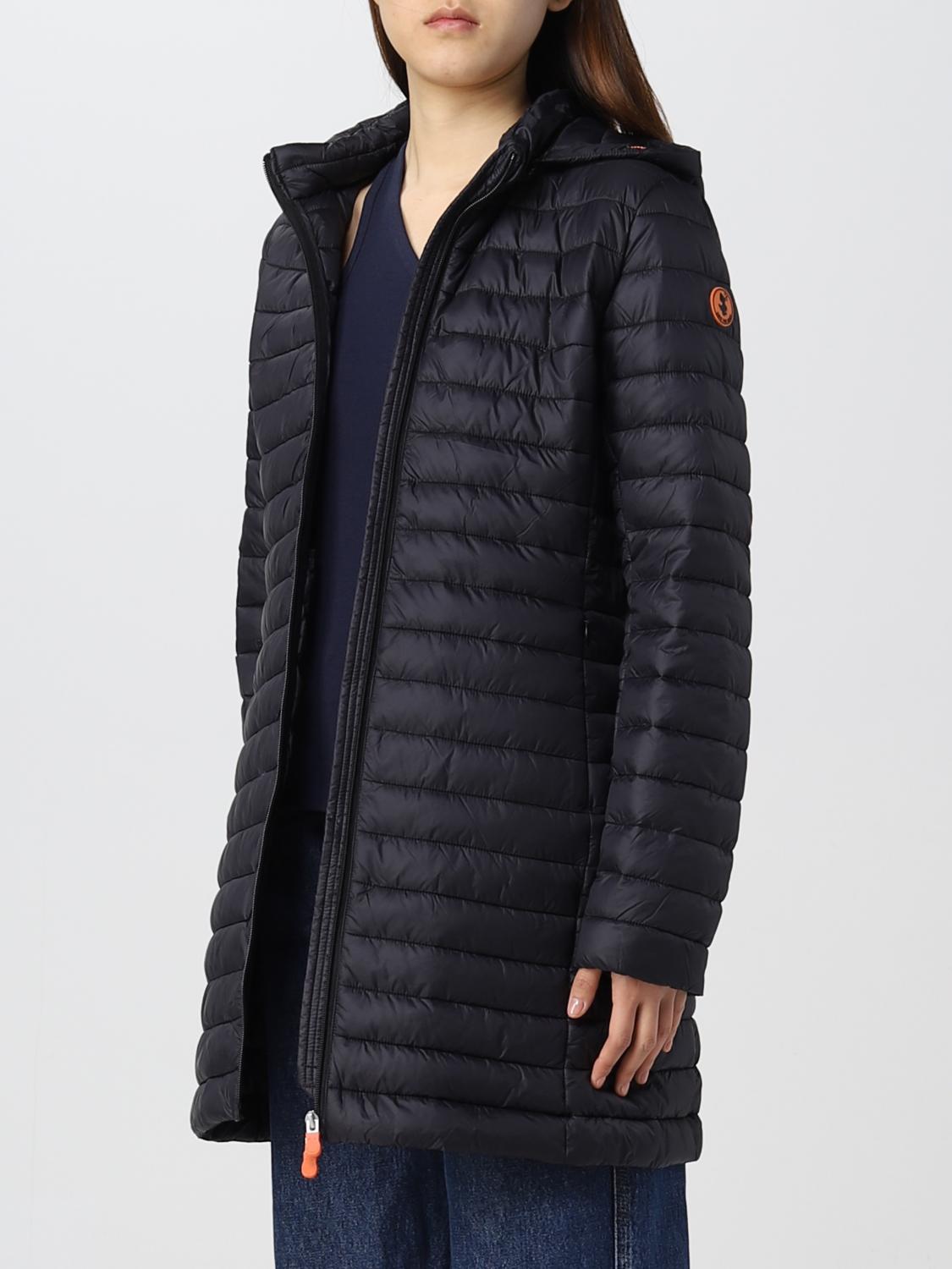 SAVE THE DUCK CHAQUETA: Abrigo mujer Save The Duck, Negro - Img 3