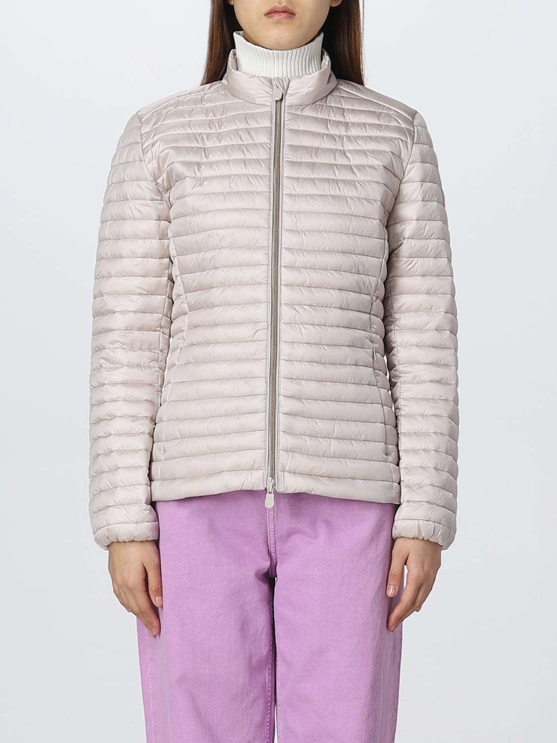 SAVE THE DUCK CHAQUETA: Chaqueta mujer Save The Duck, Beige - Img 1