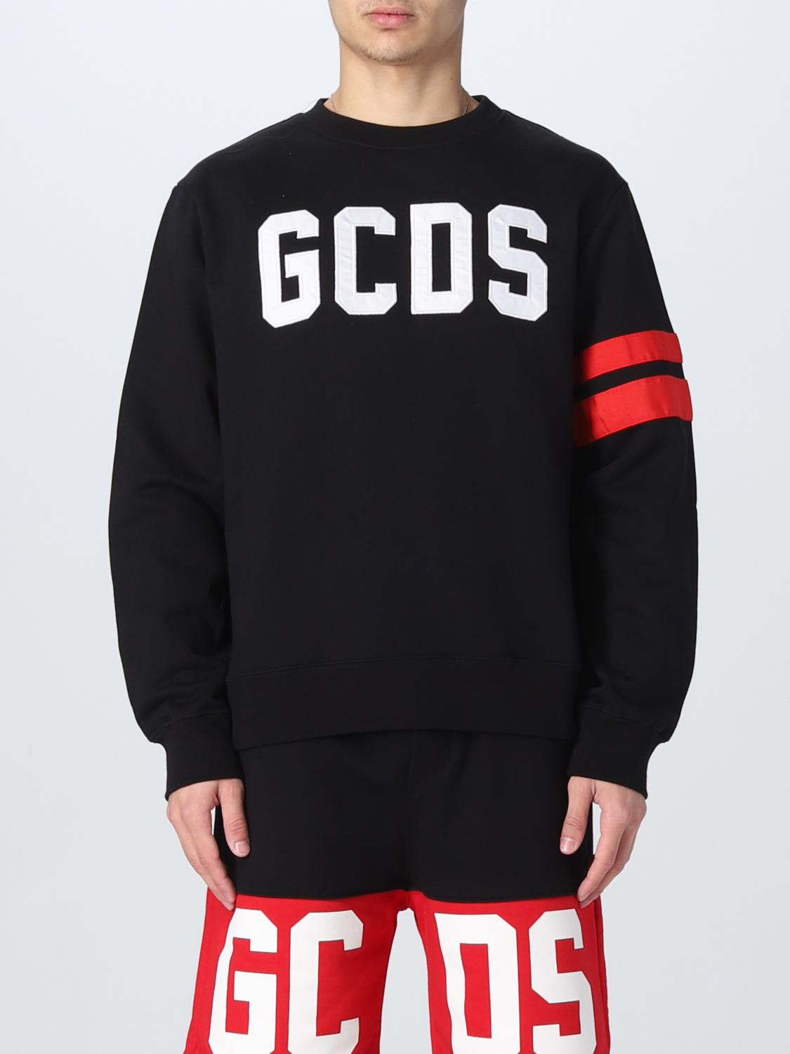 GCDS SUDADERA: Sudadera hombre GCDS, Negro - Img 1
