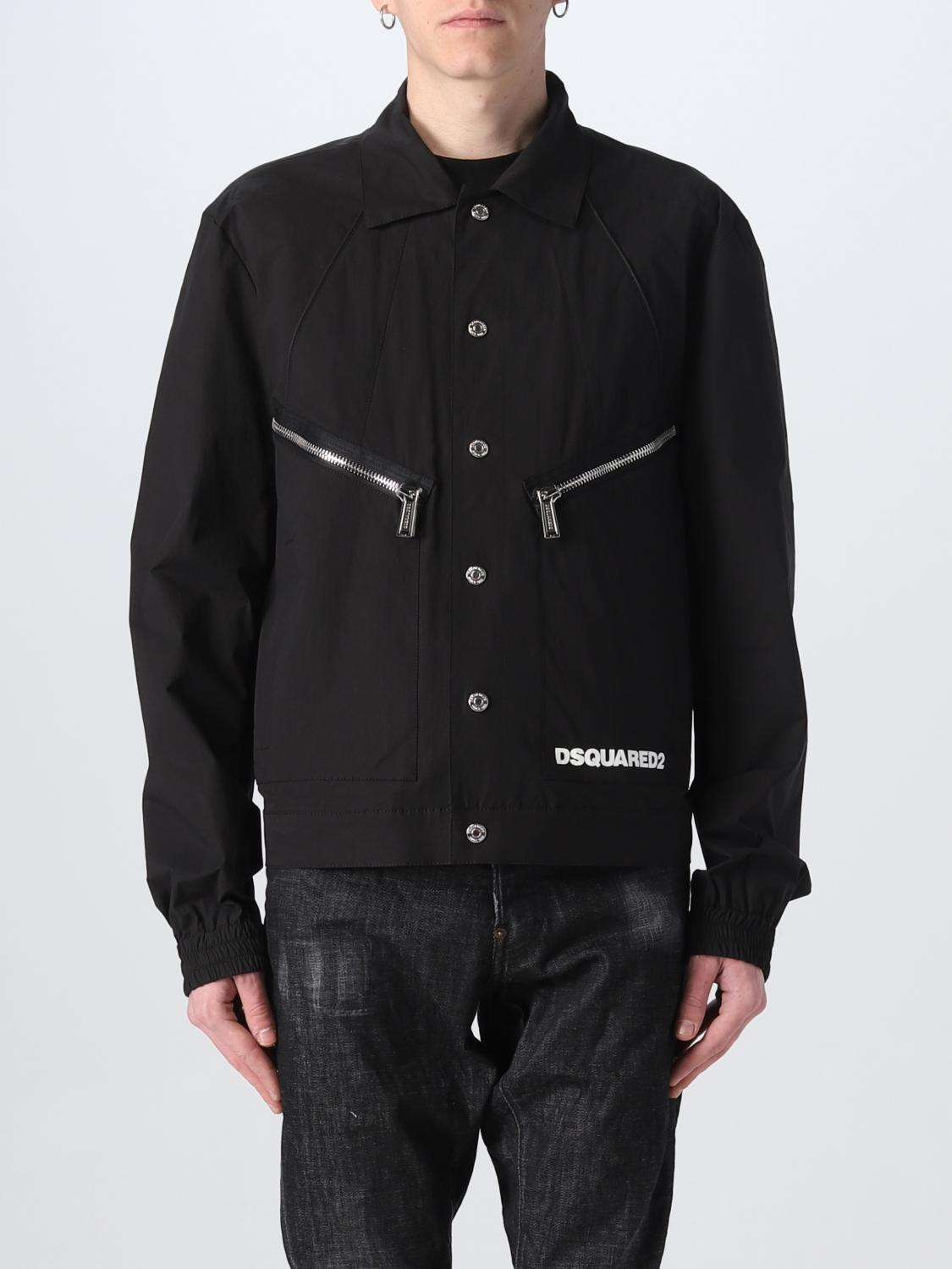 DSQUARED2 JACKET: Coat men Dsquared2, Black - Img 1