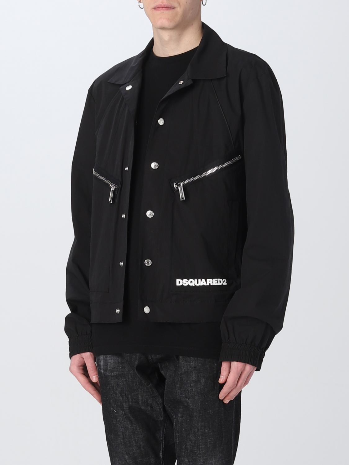 DSQUARED2 JACKET: Coat men Dsquared2, Black - Img 4