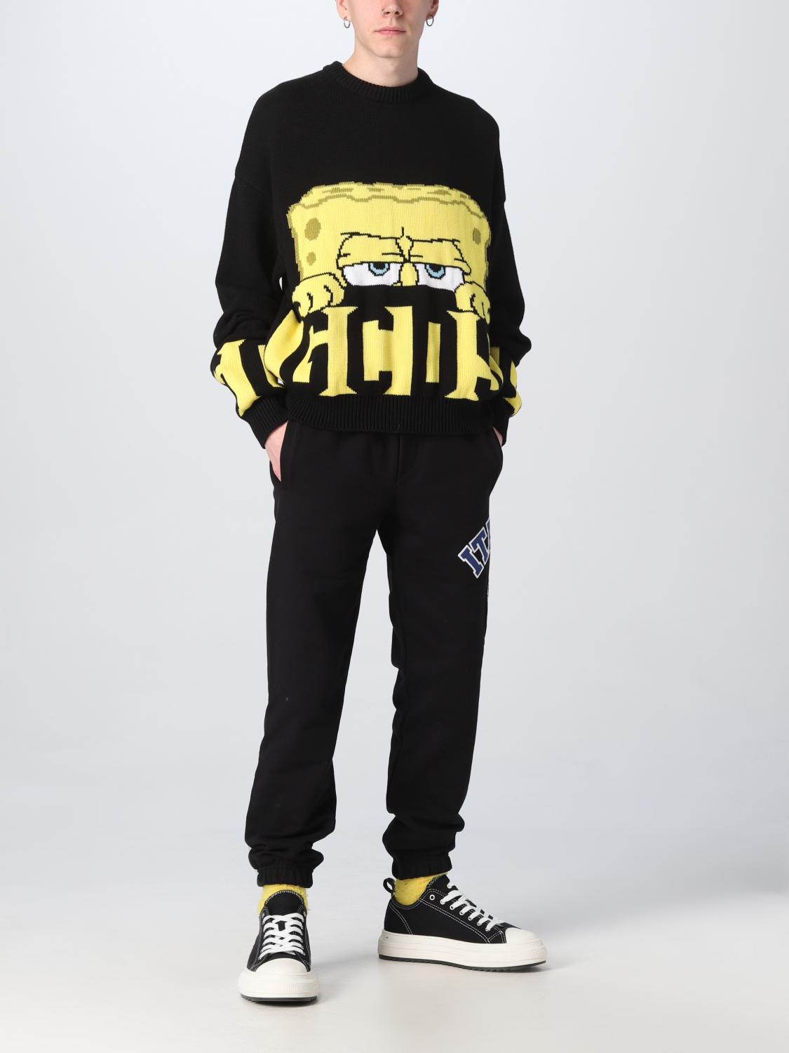 GCDS JERSEY: Sudadera hombre GCDS, Negro - Img 2