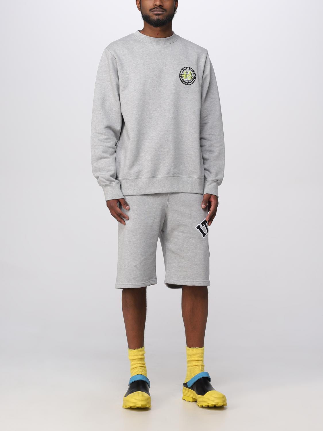 GCDS SWEATSHIRT: Sweatshirt men GCDS, Grey - Img 2