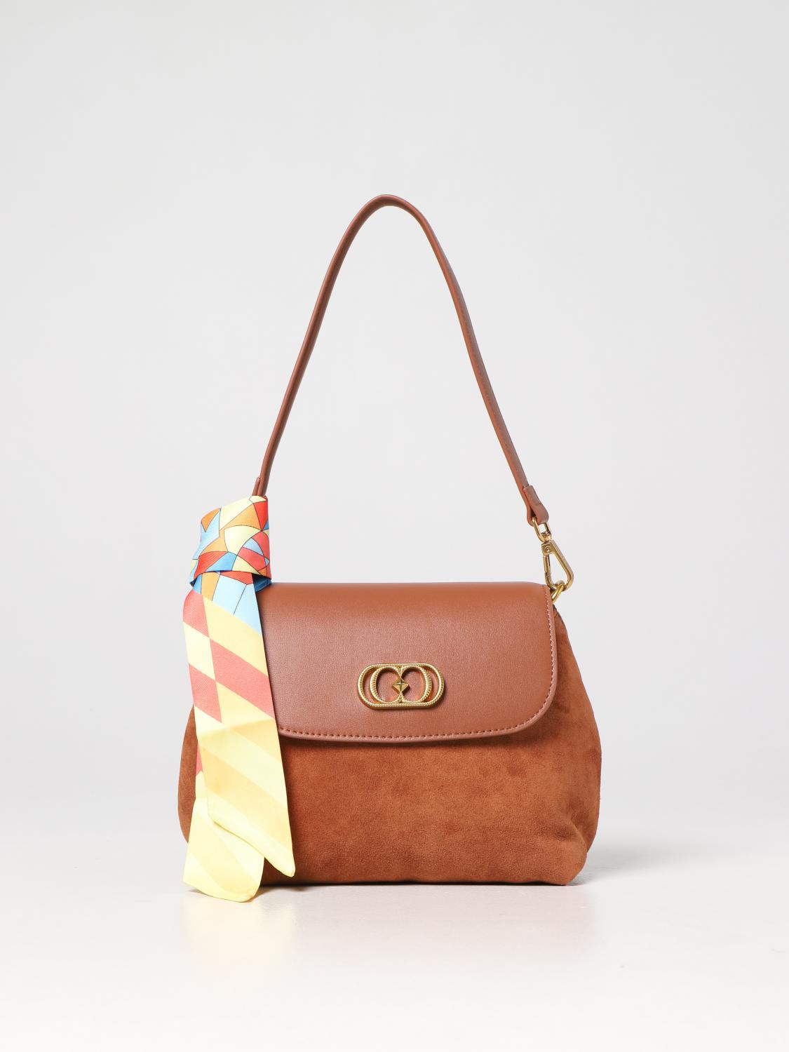 LA CARRIE BORSA A SPALLA: Borsa Transition La Carrie in pelle, Cuoio - Img 1