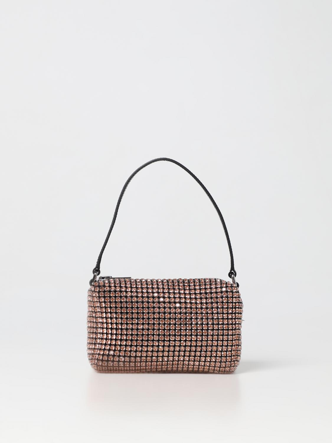 ALEXANDER WANG MINI BAG: Alexander Wang Heiress bag with rhinestones, Orange - Img 1