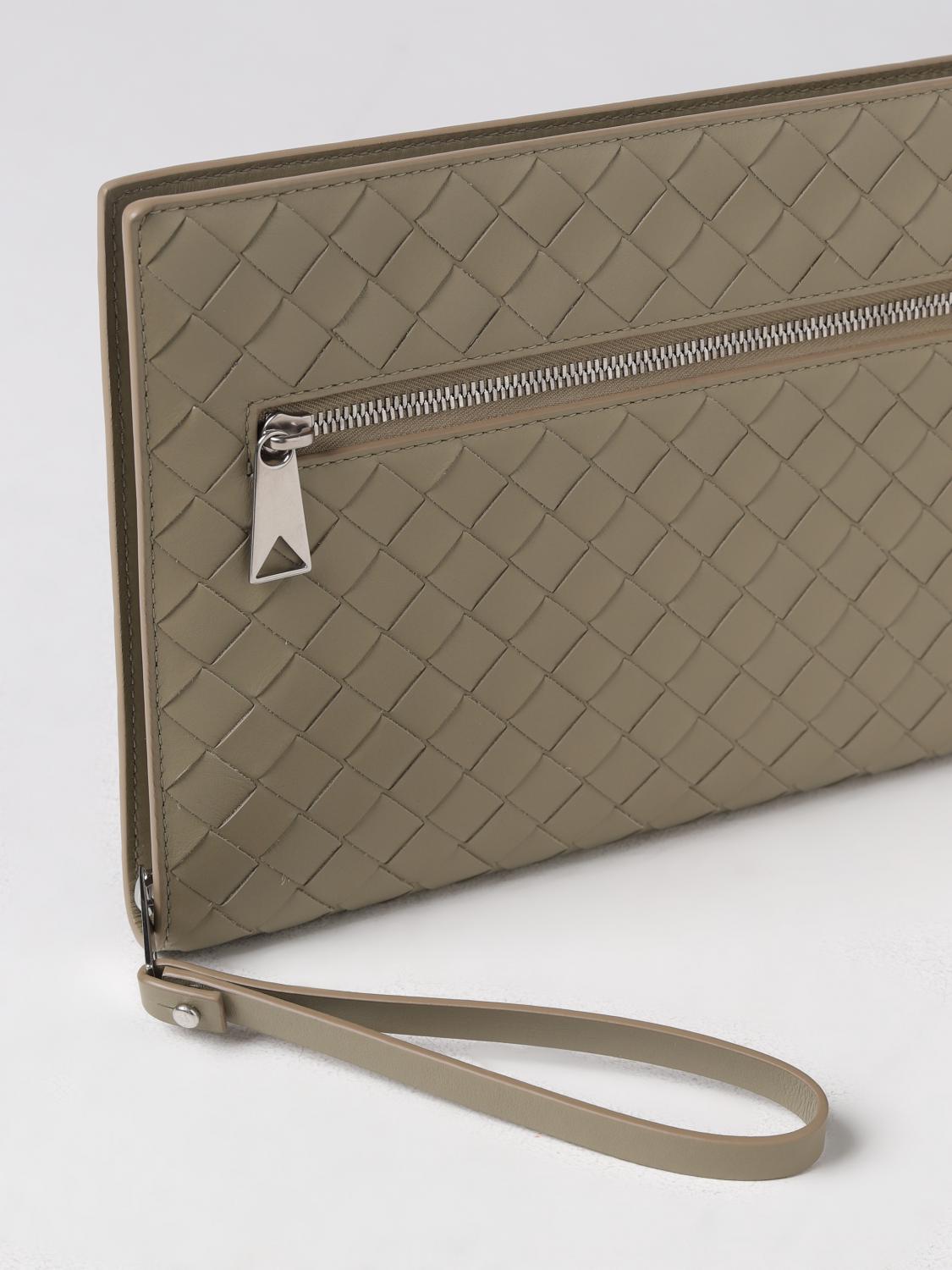 Bottega Veneta document holder in leather - Beige | 693675V2E41