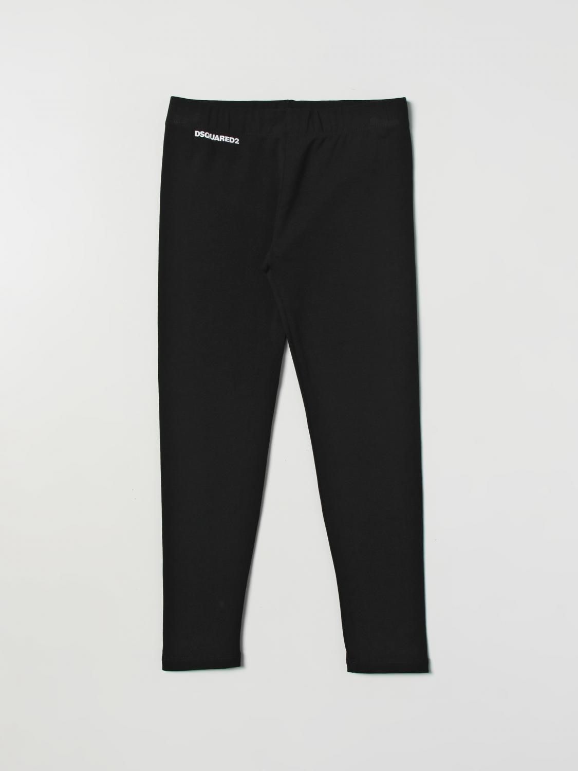 DSQUARED2 PANTALONES: Pantalón niños Dsquared2 Junior, Negro - Img 1