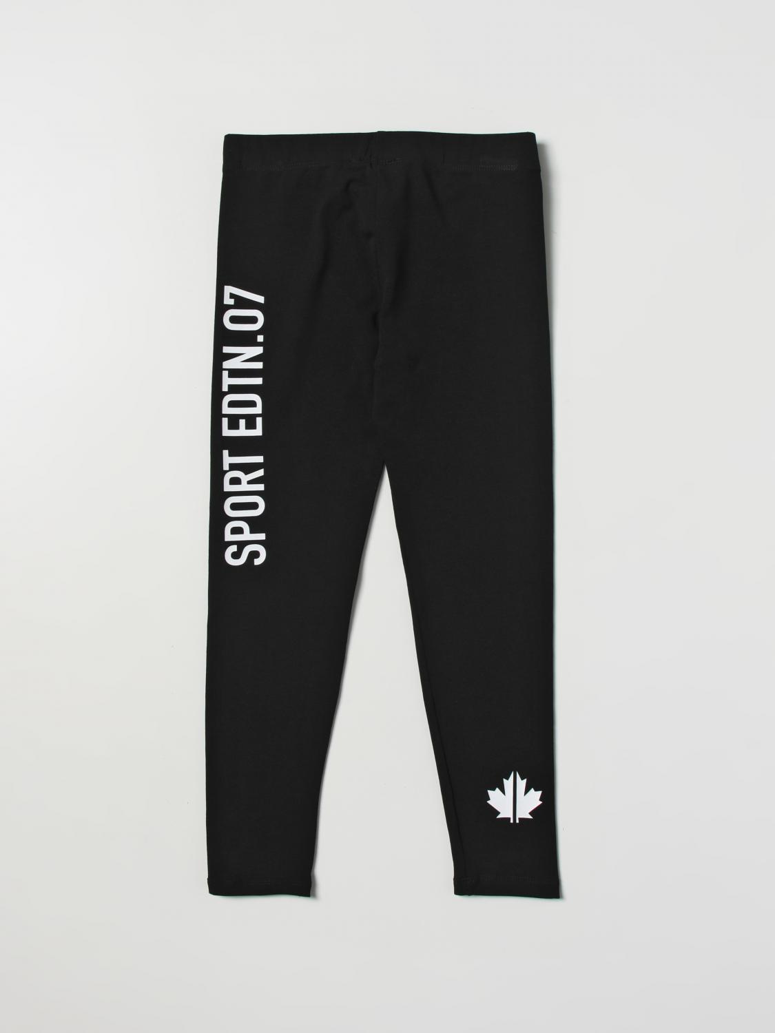 DSQUARED2 PANTALONES: Pantalón niños Dsquared2 Junior, Negro - Img 2