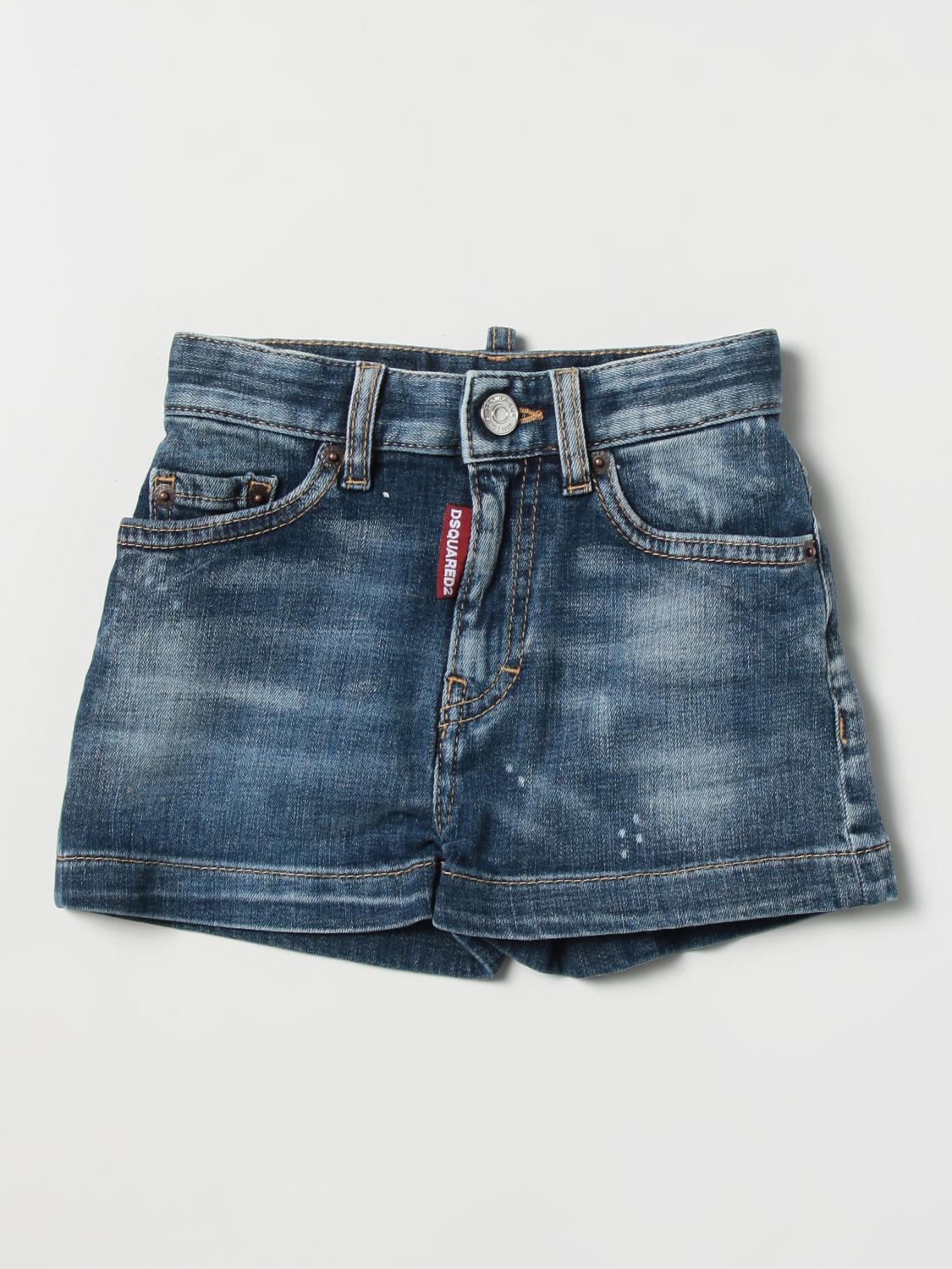DSQUARED2 PANTALONES CORTOS: Pantalones cortos niños Dsquared2 Junior, Denim - Img 1