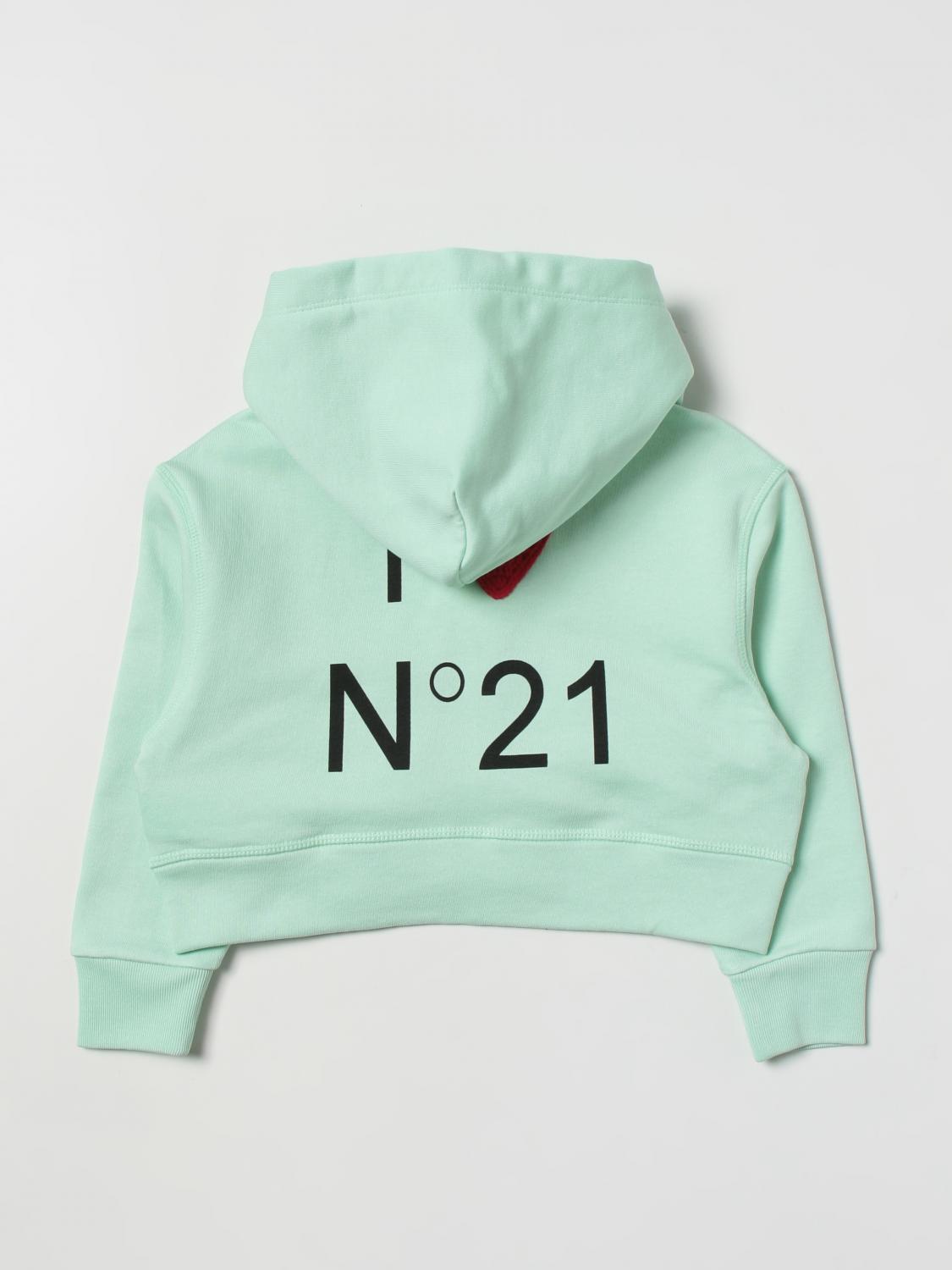 N° 21 PULLOVER: Pullover kinder N° 21, Grün - Img 2