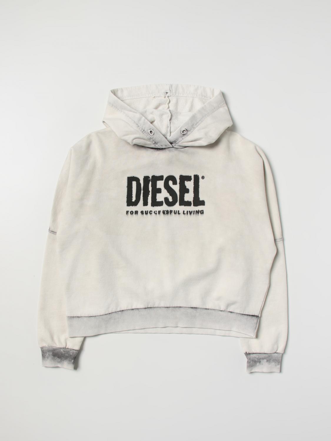 DIESEL JERSEY: Jersey niños Diesel, Blanco - Img 1