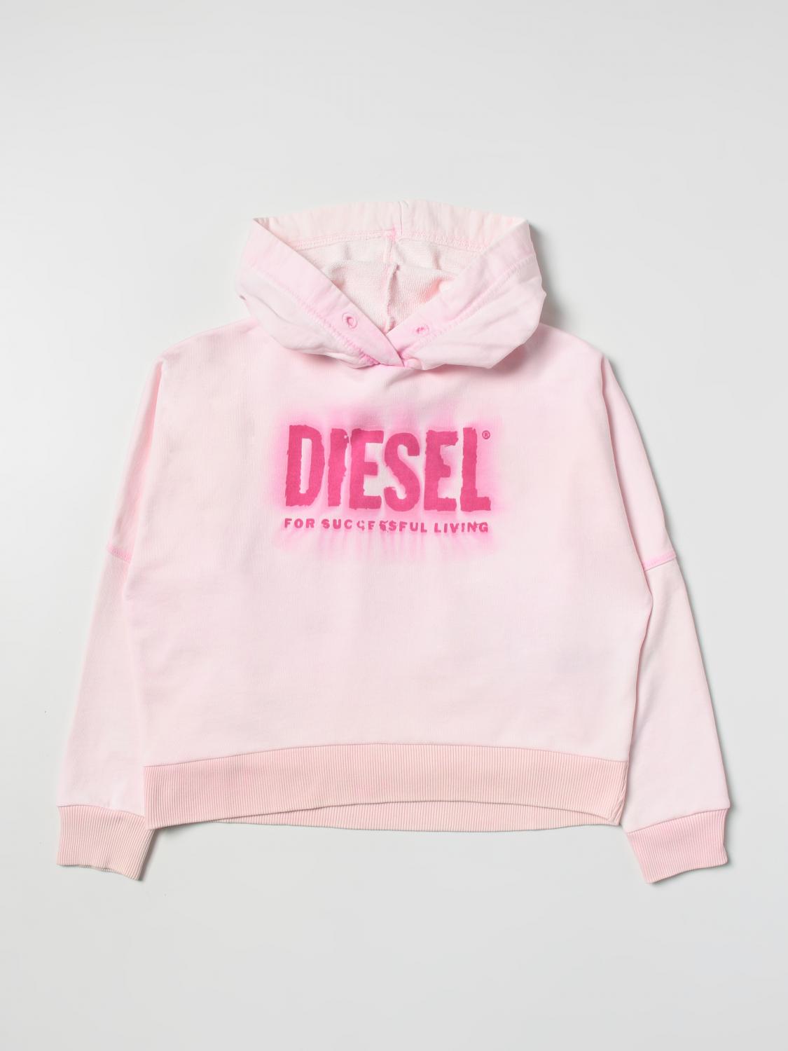 DIESEL PULLOVER: Pullover kinder Diesel, Pink - Img 1