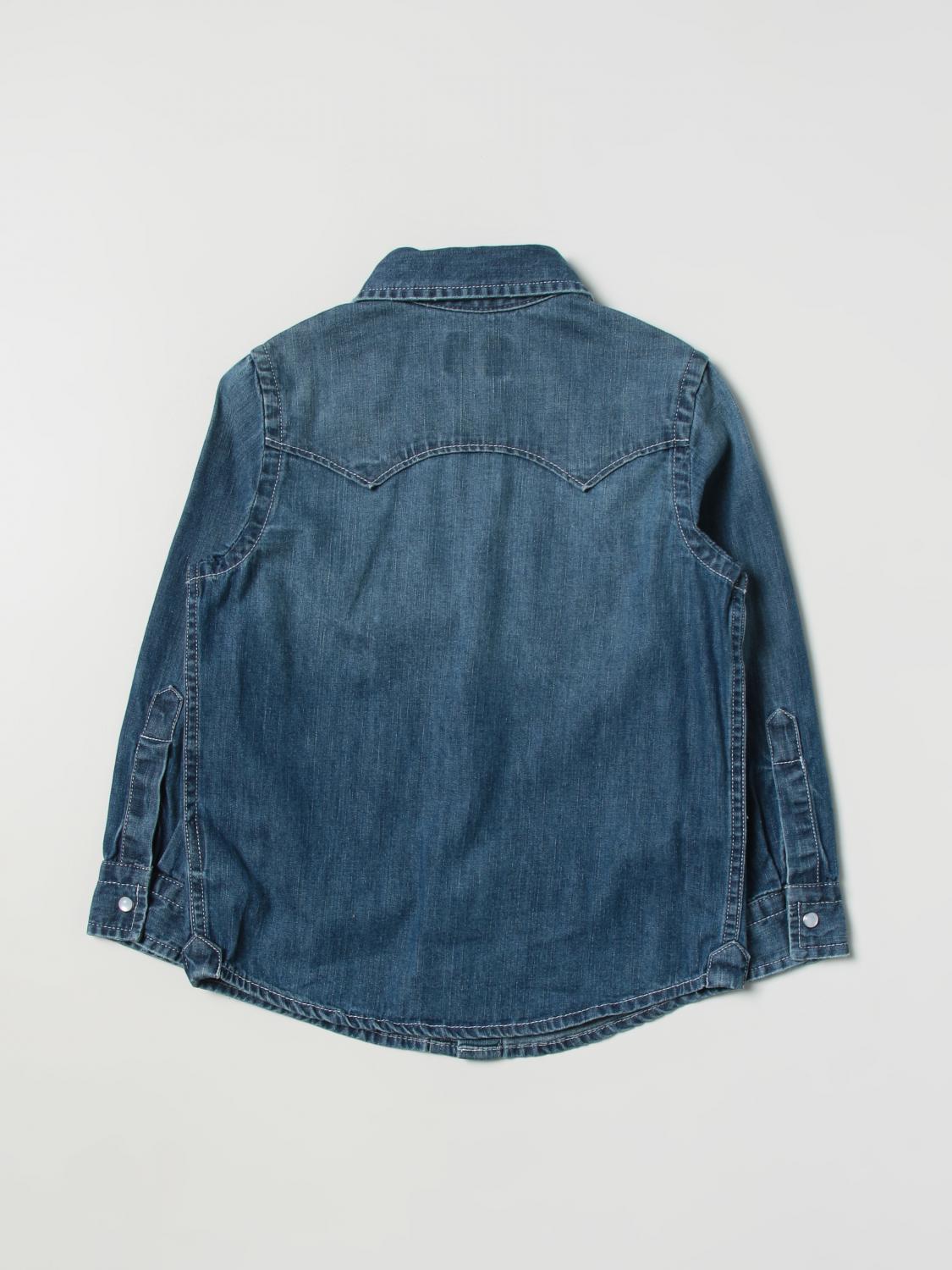 DIESEL CAMISA: Camisa niños Diesel, Denim - Img 2