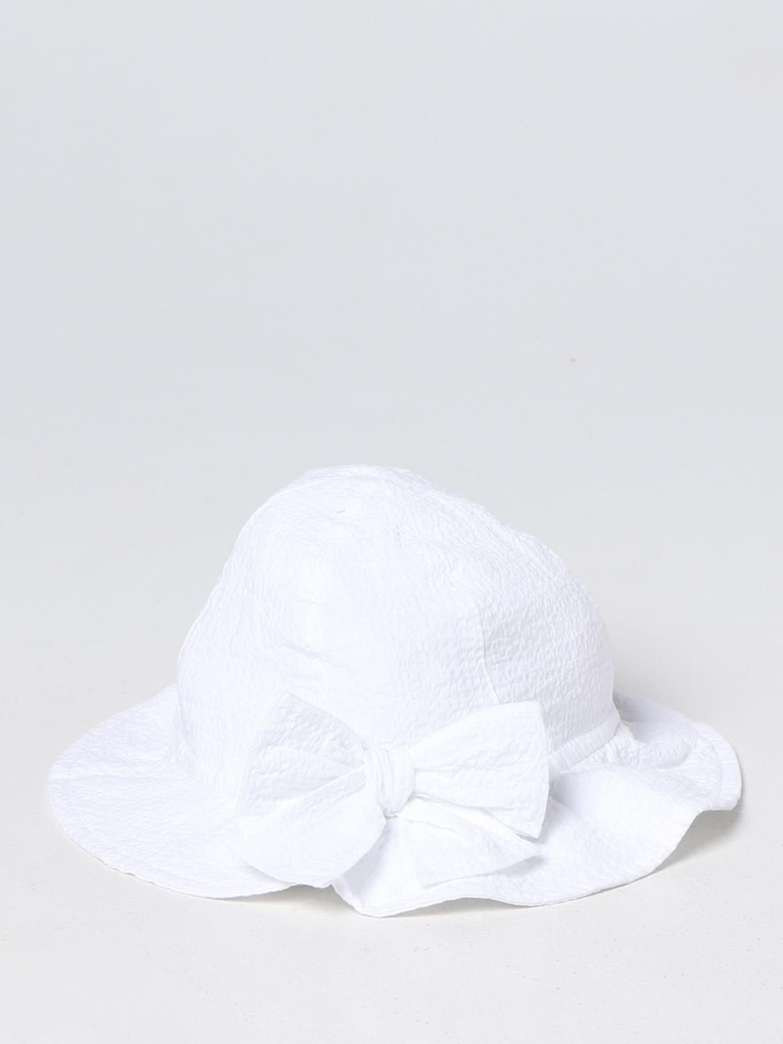 IL GUFO HUT: Hüte für mädchen kinder Il Gufo, Weiß - Img 1