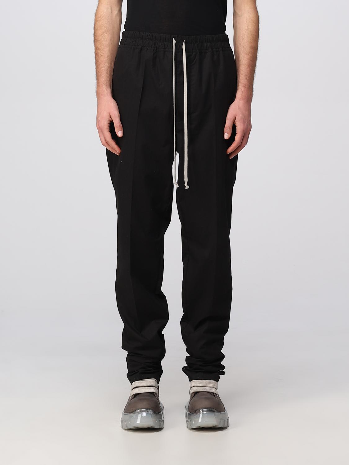 RICK OWENS PANTS: Pants men Rick Owens, Black - Img 1