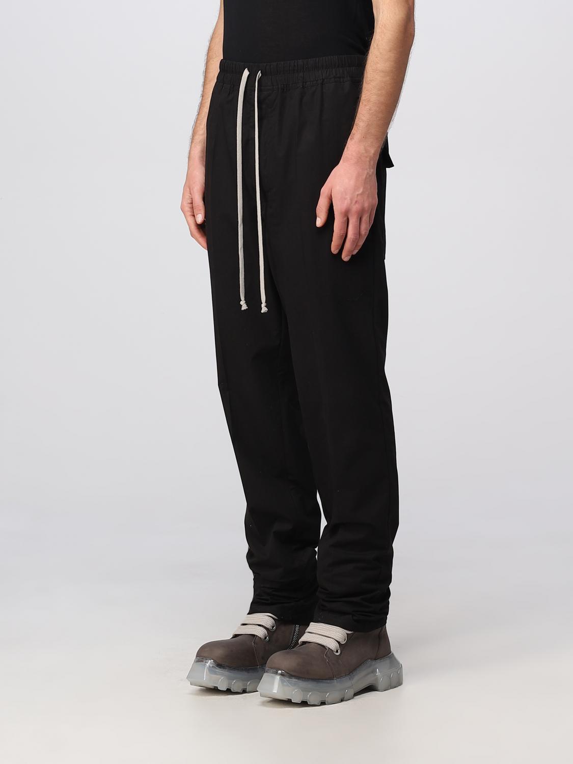 RICK OWENS PANTS: Pants men Rick Owens, Black - Img 4