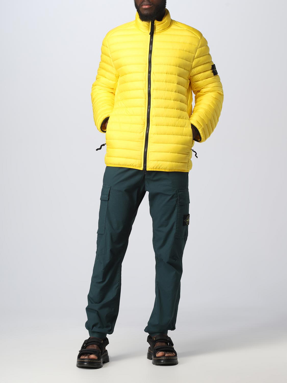 STONE ISLAND 재킷: 블레이저 남성 Stone Island, 옐로우 - Img 2