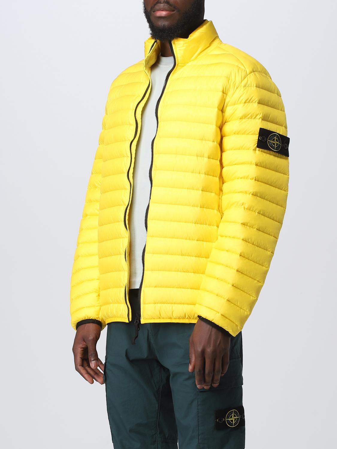 STONE ISLAND 재킷: 블레이저 남성 Stone Island, 옐로우 - Img 4