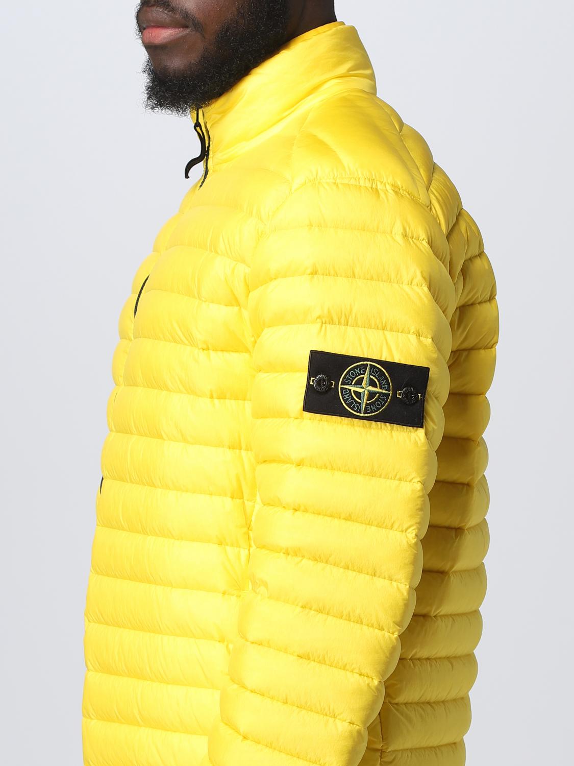 STONE ISLAND 재킷: 블레이저 남성 Stone Island, 옐로우 - Img 5