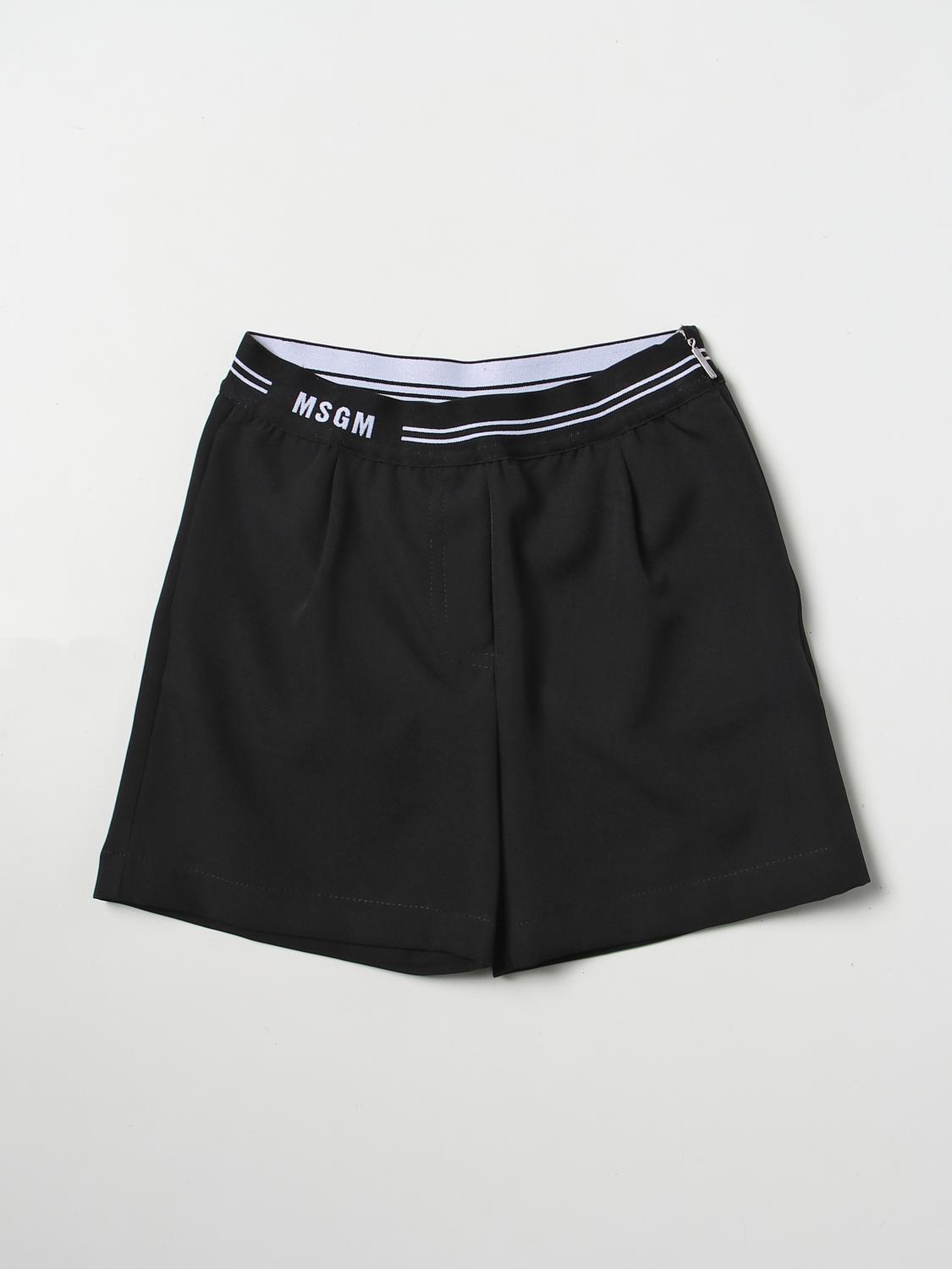MSGM KIDS SHORTS: Shorts kinder MSGM Kids, Schwarz - Img 1