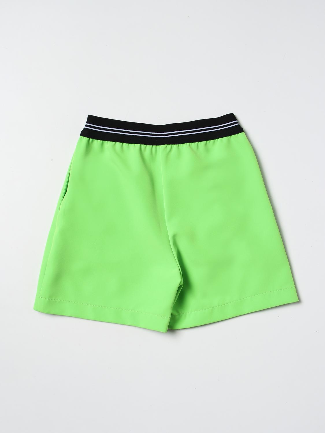 MSGM KIDS SHORTS: Short kids MSGM Kids, Green - Img 2