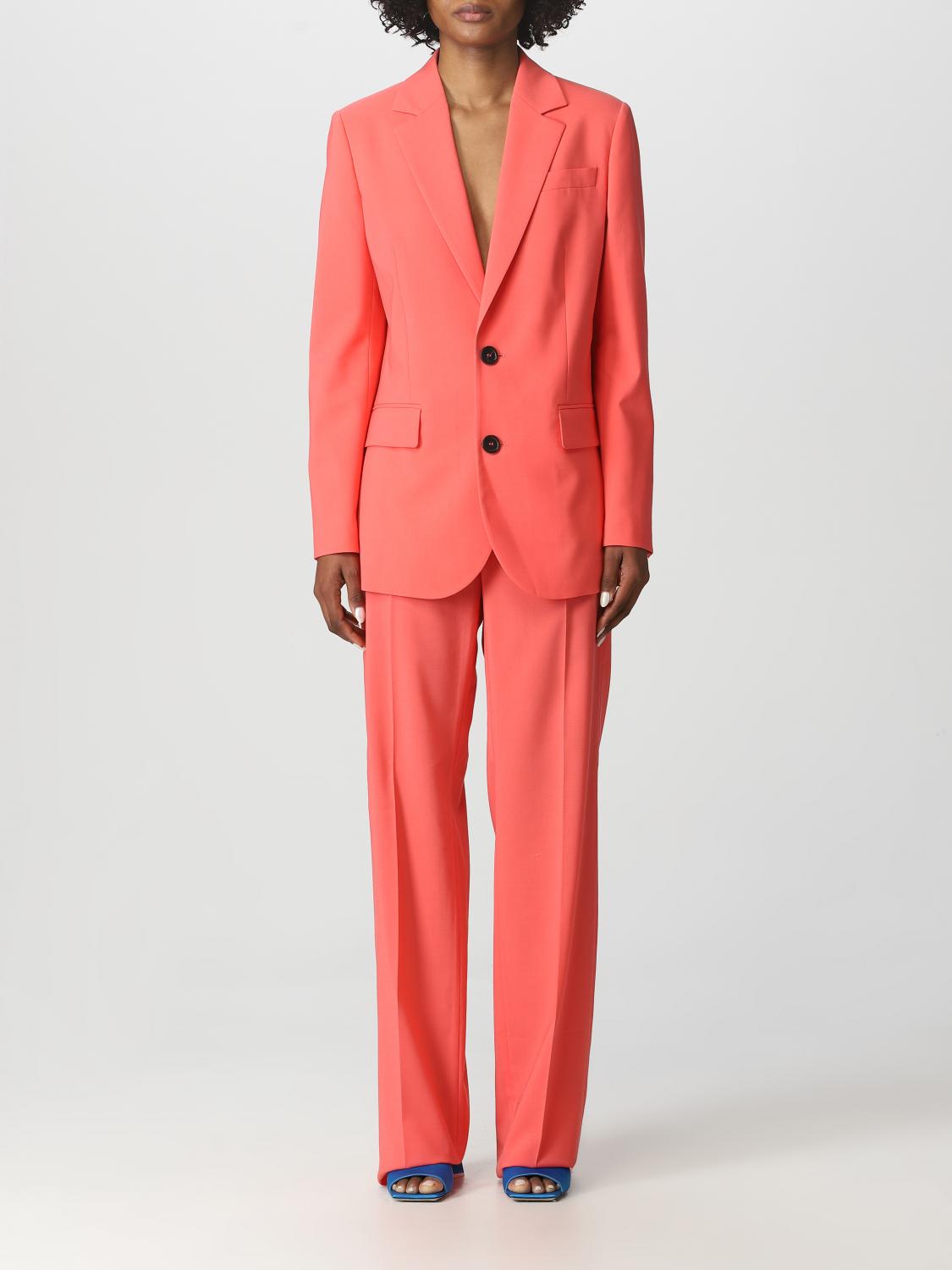 DSQUARED2 TAILLEUR: Tailleur in lana vergine Dsquared2, Arancione - Img 1