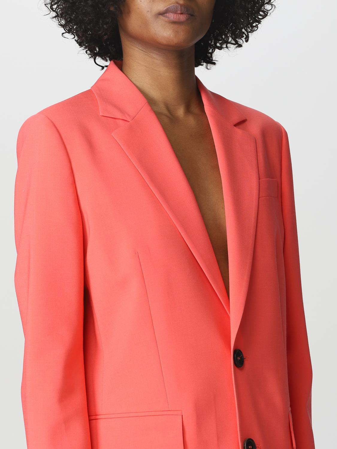 DSQUARED2 TAILLEUR: Tailleur in lana vergine Dsquared2, Arancione - Img 5