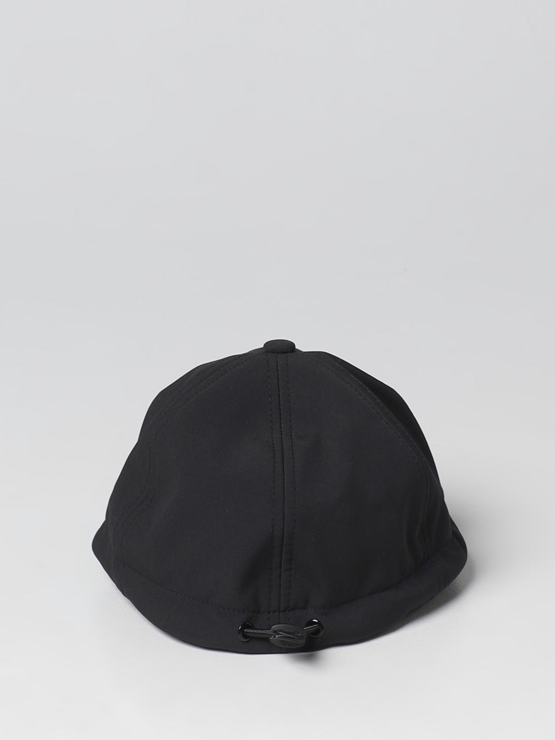 STONE ISLAND CAPPELLO: Cappello Stone Island in tessuto sintetico riciclato, Nero - Img 3