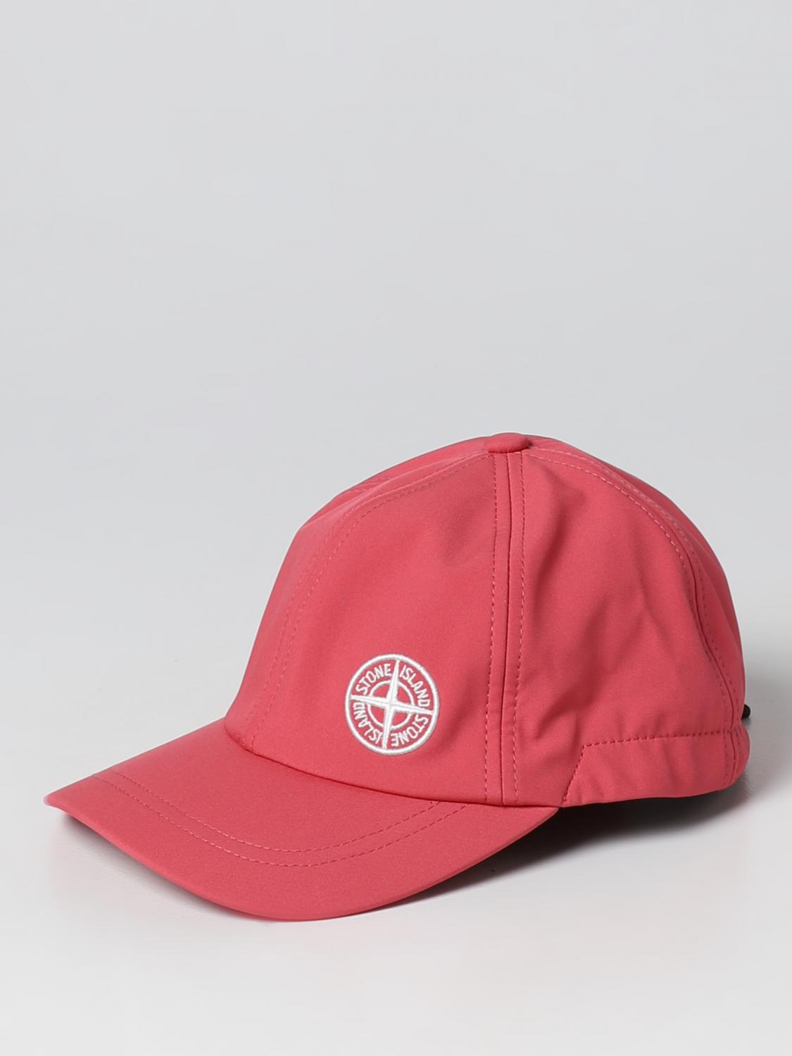STONE ISLAND HAT: Hat men Stone Island, Red - Img 1